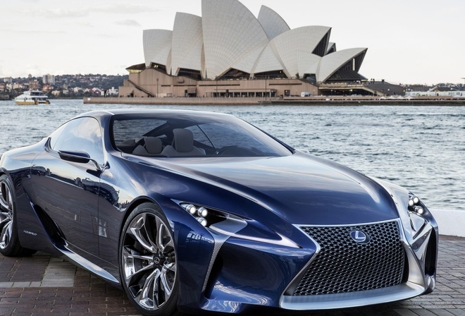 Lexus, LF-LC, Blue, Concept, , -, , , ,   , Sydney Opera House