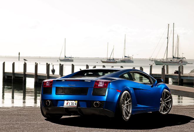 gallardo, , , , Lamborghini, blue