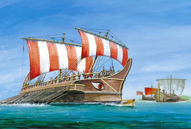 корабля, Греческая, триера, это основной вид, боевого