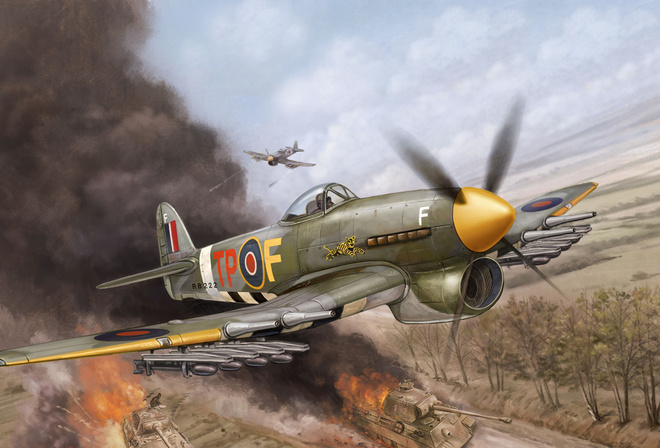 ,  , , hawker typhoon, 