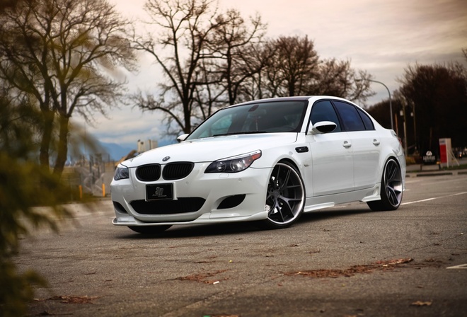 Bmw, , , m5, white, , parking, , , e60