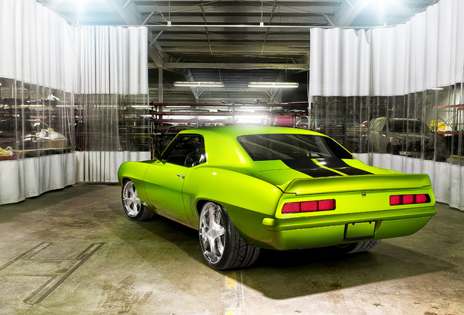 , , , rides green monster 34, Chevrolet camaro