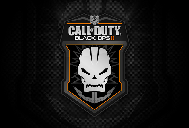 эмблема, Call of duty, череп, black ops 2, cod, игра