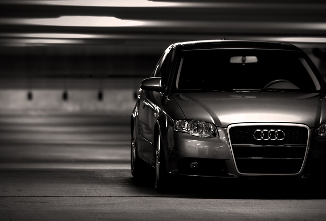 parking, wallpapers auto, audi, audi a4, Auto, cars, a4, фото, wallpapers audi, city