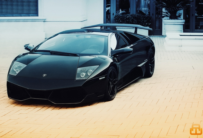 , black, murcielago, Lamborghini, , , lp670-4 sv