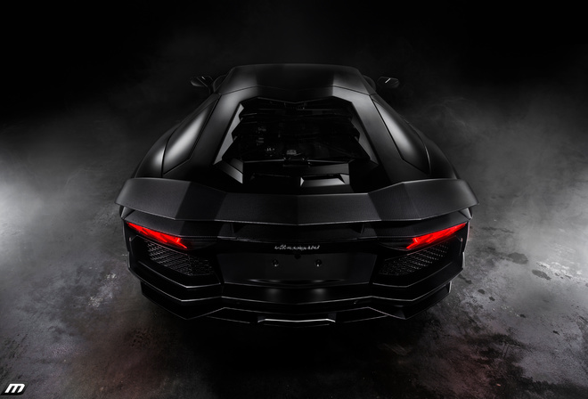 Lamborghini, Aventador, Matte Black, by Perillo Collision Center, Johan Lee Photography