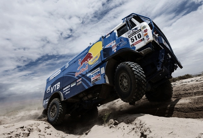 , rally, Kamaz, , , dakar, , red bull