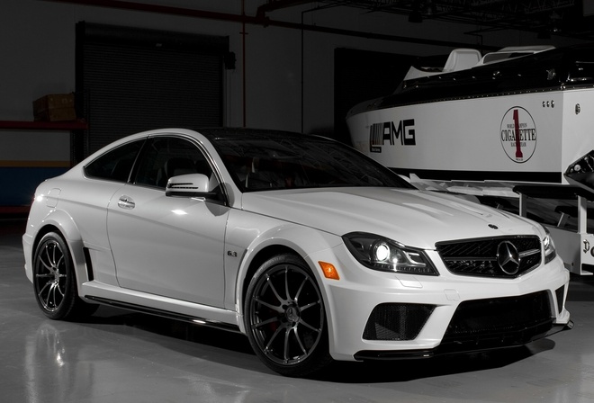 series, and, amg, benz, wallpapers, white, black, black, Auto, tuning, mercedes, car, garage