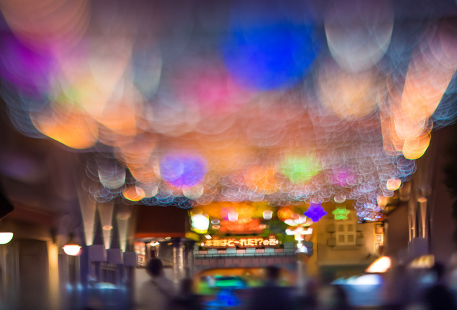 Takashi Kitajima, cityscapes, bokeh, Tokio. night