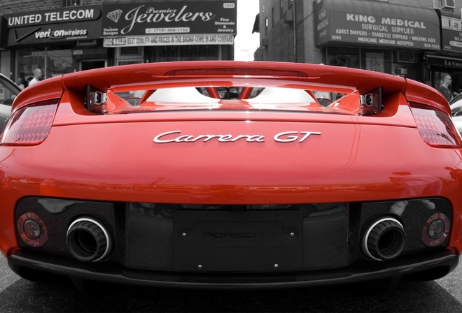 porsche, carrera gt