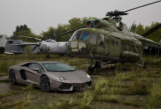 Lamborghini, Aventador, LP700-4, Grey, , , , 