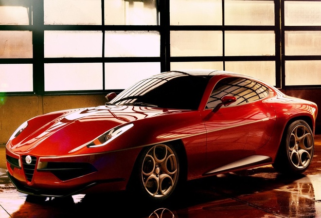 Alfa Romeo, Touring, SuperLeggera, Disco Volante, Concept