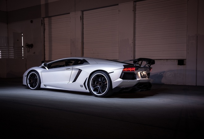 white, lamborghini, aventador, lp700-4, 