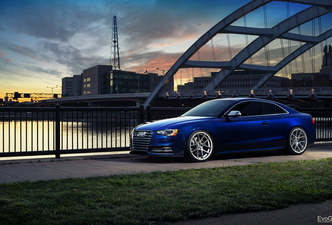 , , blue, audi, s5