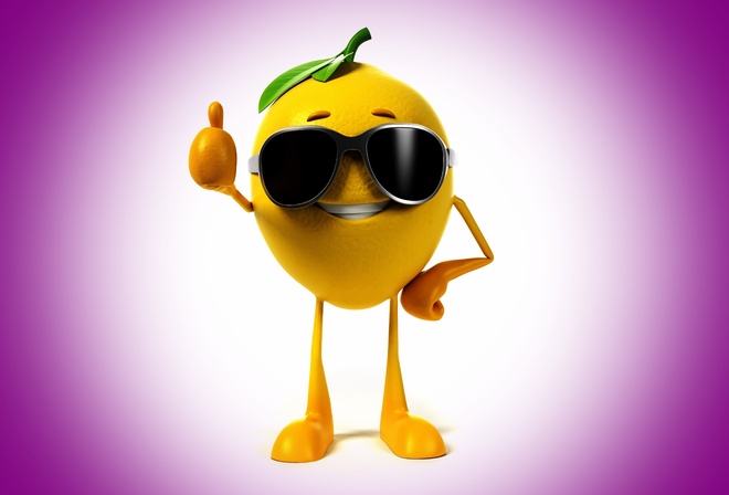 , , , , , , 3D, , lemon, smile