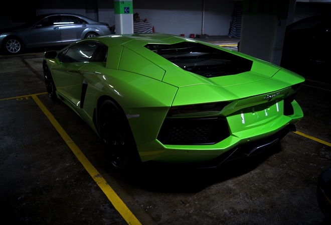 lamborghini, aventador, lp700-4, green, , , , , 