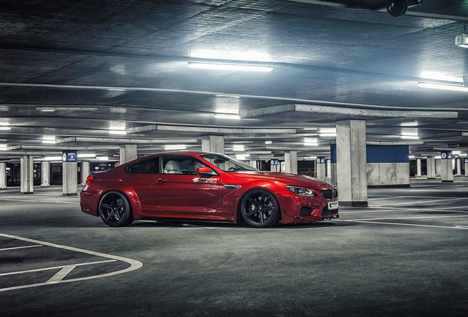 BMW M6, Prior Design, tuning, car, parking, , 