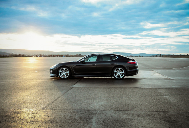 Porshe, Panamera, Black, Beautiful, , 