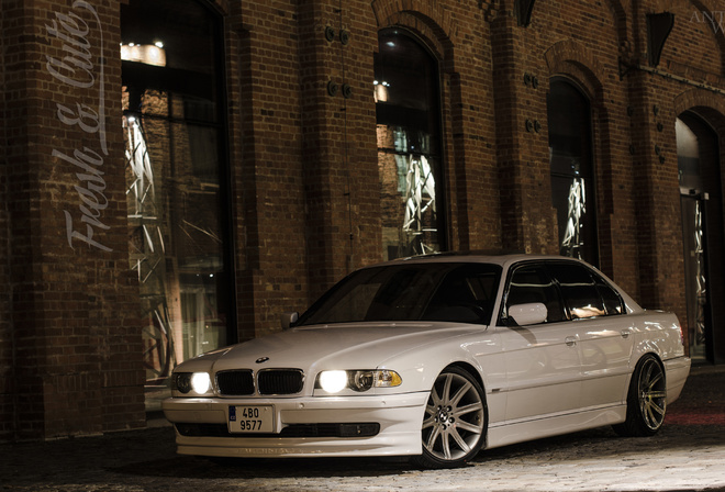 e38, , bmw 740, bumer, , 