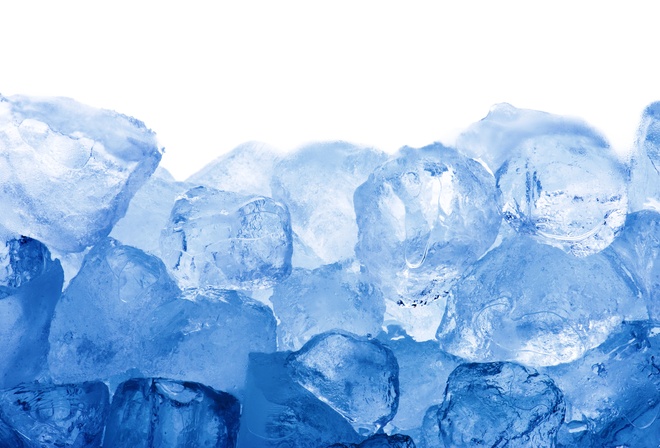 ice, cubes, blue, , 