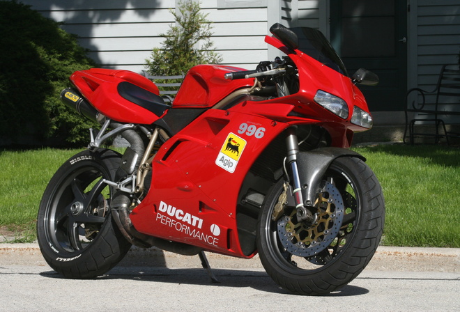 , ducati, red, , 