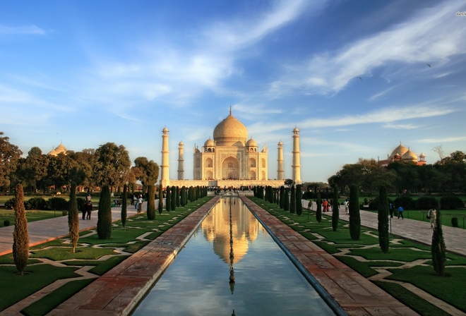 taj mahal, india, building, museum