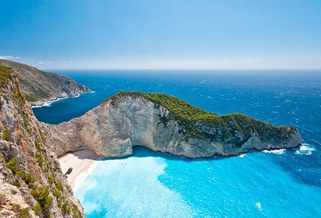 greece, water, blue, sand