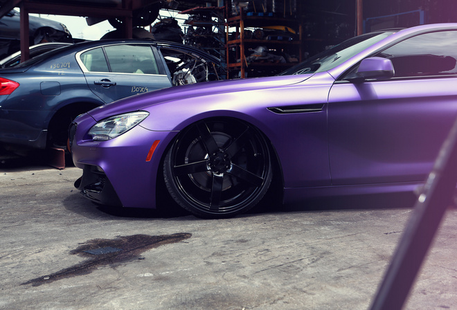 BMW, m6, purple, 