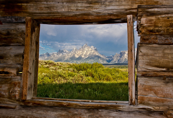 Grand Teton, National Park, -  , Cunningham Cabin, , , 