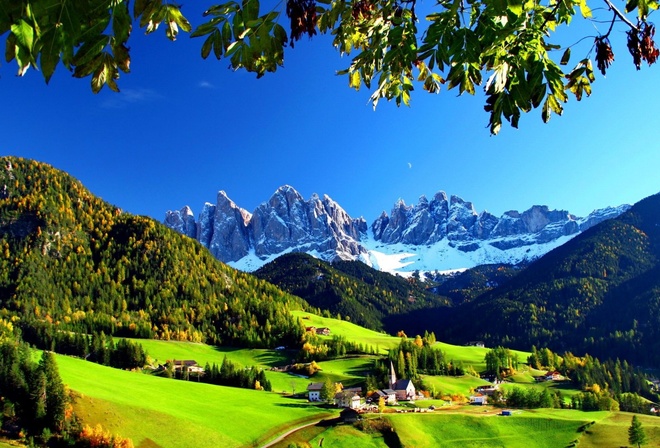 valdifunes, italy, green, mountain