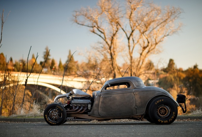 ford, Coupe, 1934, Twin Turbo, Big Block, V8