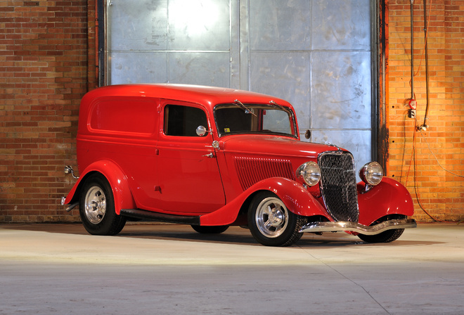 1933, Ford, Sedan, Delivery