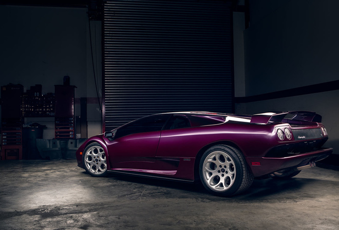 Lamborghini, Diablo, VT, supercar, Andrew Link Photography, гараж