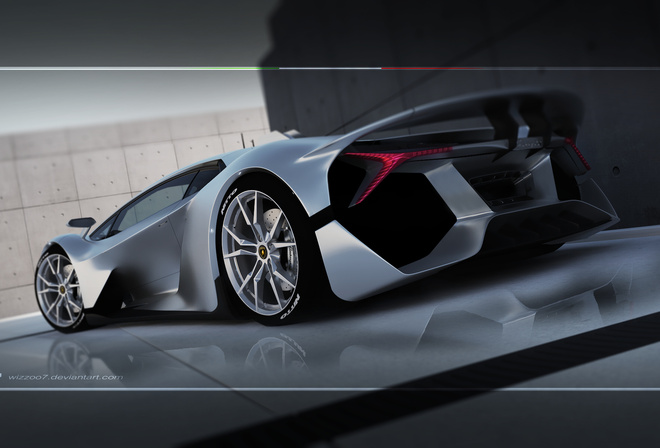 Digital Art, 3 Dimensional Art, Vehicles, Terrestrial, wizzoo7, huracan, hybrid, hypercar, lamborghini, supercar, aventador