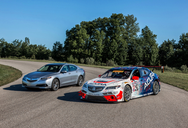 2014, Acura, TLX, GT, Race Car, 