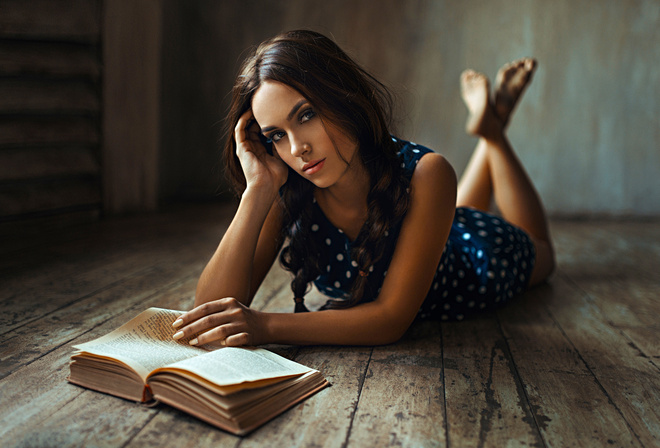 Lolita, Book, Beauty, Eyes, Femme, Gera, Girl, Imwarrior, Mood, Portrait, Russian, Sexy, Woman