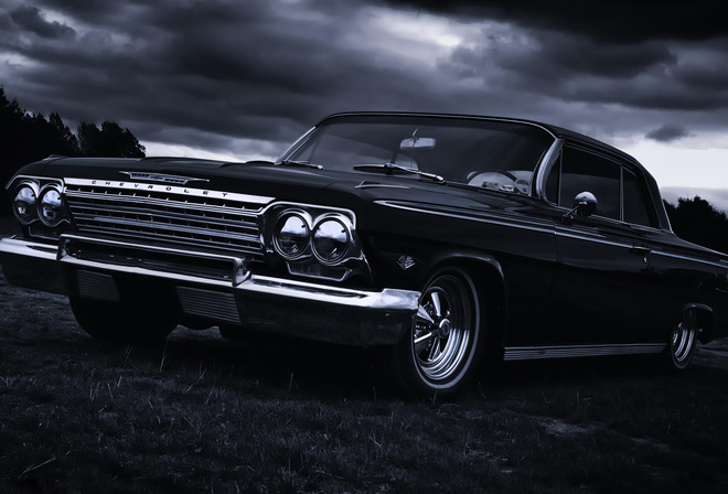 chevrolet, sedan, hardtop, 1967, impala