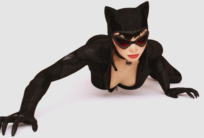 art, , Catwoman, , , , , , , , Batman, Arkham City Armored Edition