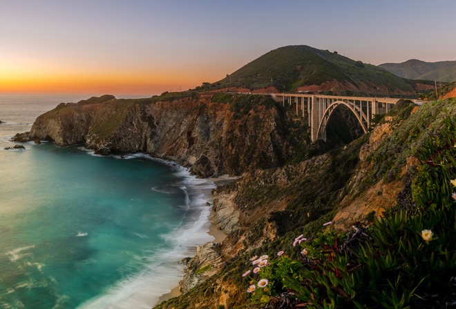 , , , , Bixby Bridge Big Sur Pacific, , 