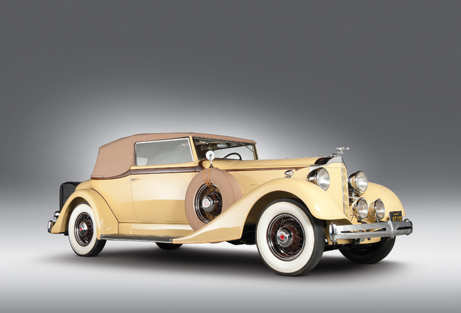 1934, Packard, Eight, Model 1101, Convertible, Victoria