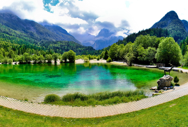 , , , Kranjska, Gora, Jasna, Lake, , 