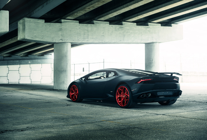 Lamborghini, Huracan Vellano MC, Matte Black, Lamborghini Huracan