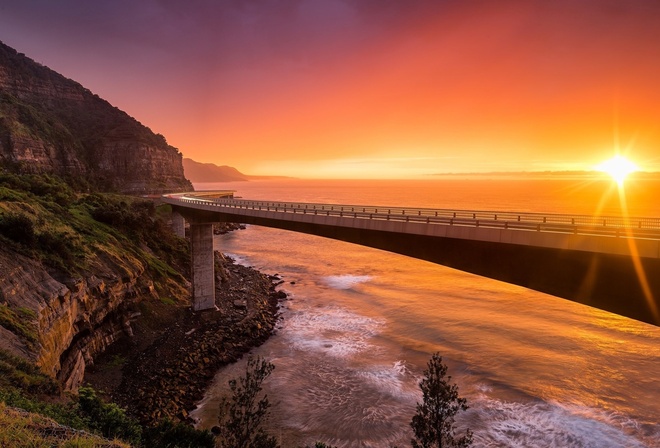 Sea Cliff Bridge,  , , , , 