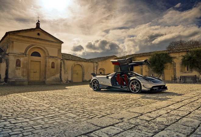 Pagani, Huayra, BC, ultra-light, super car, sport car, silver