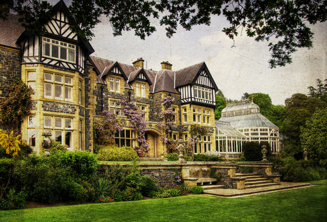 Wales, , , , , , , , Bodnant Gardens, 