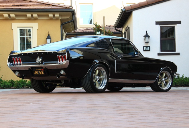 1967, Ford, Mustang, GT, Fastback, 