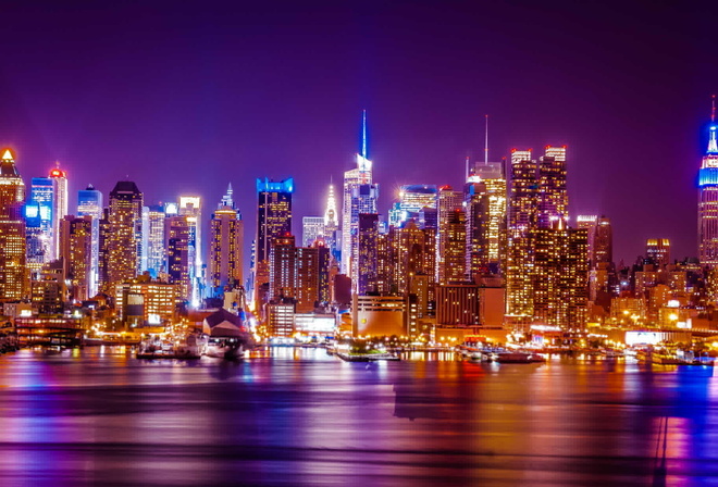 , city skyline, WTC, , , , New York city, skyline, , Hudson river