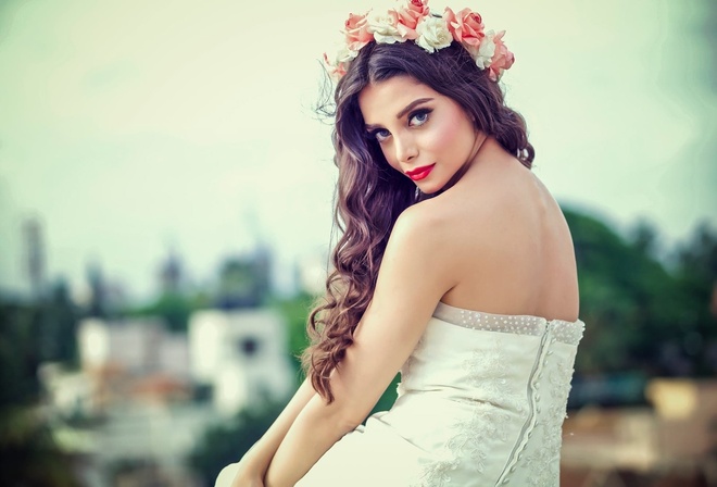 girl, hot, sexy, eyes, smile, beautiful, figure, model, pretty, beauty, lips, face, hair, brunette, pose, cute, indian, actress, celebrity, bollywood