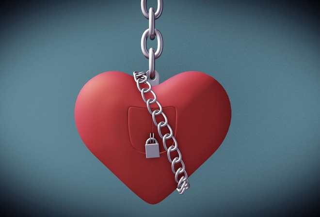 valentine day, celebrations, heart, lock