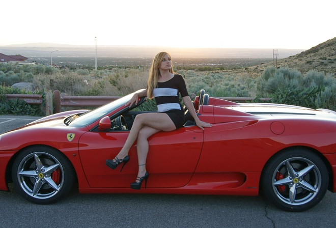 Beautiful, Ferrari, 360, Spider, 